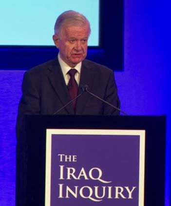 Chilcot report into UK govt.'s actions in Iraq made public
